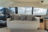 Sofa behind helm